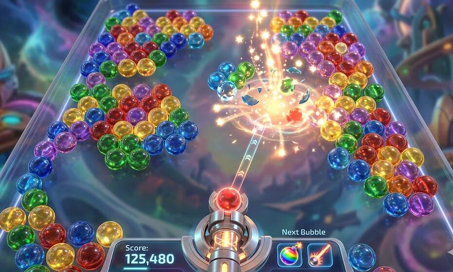 Aapeli Bubble Shooter 3: Klassinen kuplaräiskintä peli