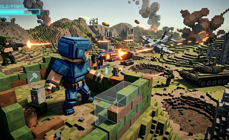 Craftnite: Pelaa ilmaiseksi ja hallitse Voxel-taistelukenttää ilmaisetpelit.io-sivustolla